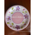 lovely design ceramic omega plate, deep plate